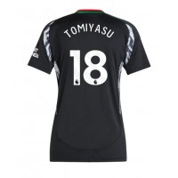 Arsenal Takehiro Tomiyasu #18 Gostujuci Dres za Ženska 2024-25 Kratak Rukav